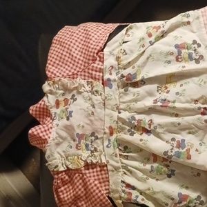 Vintage Mickey & Minnie Toddler Dress